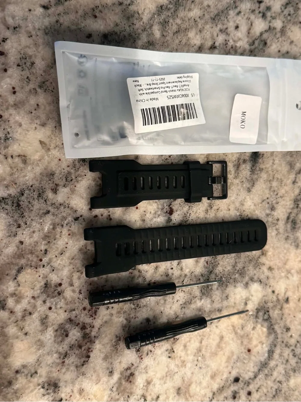 T-Rex / T-Rex Pro Premium Silicone Watch Band - Black